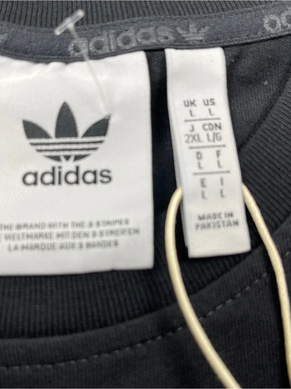 Adidas Originals New York  Black T-Shirt NWT
